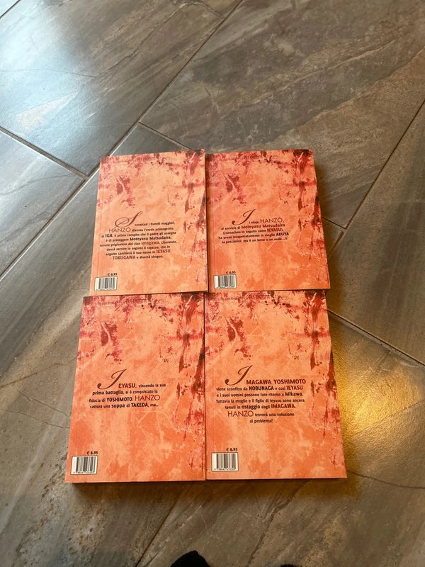 Hanzo la via dell' assassino da 1 a 4 COMPLETA