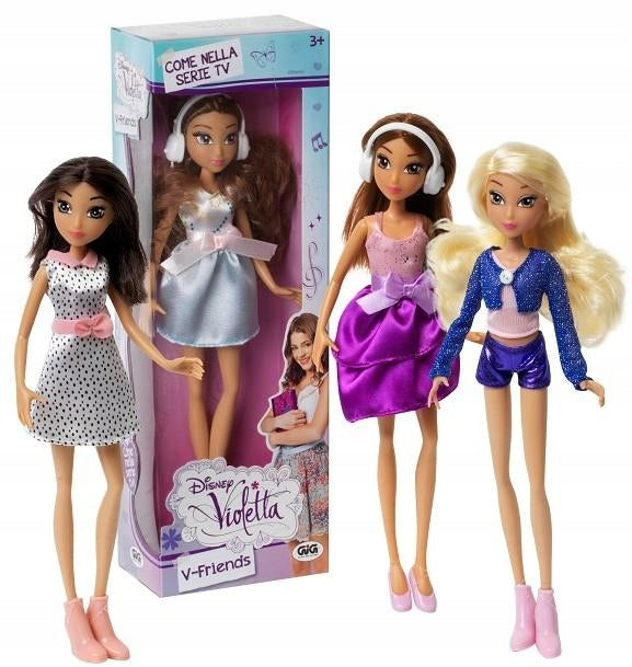 Bambola Violetta - Idea Regalo Perfetta per Natale