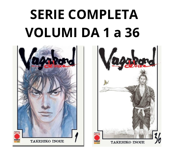 VAGABOND DELUXE 1/36- SERIE COMPLETA MANGA -