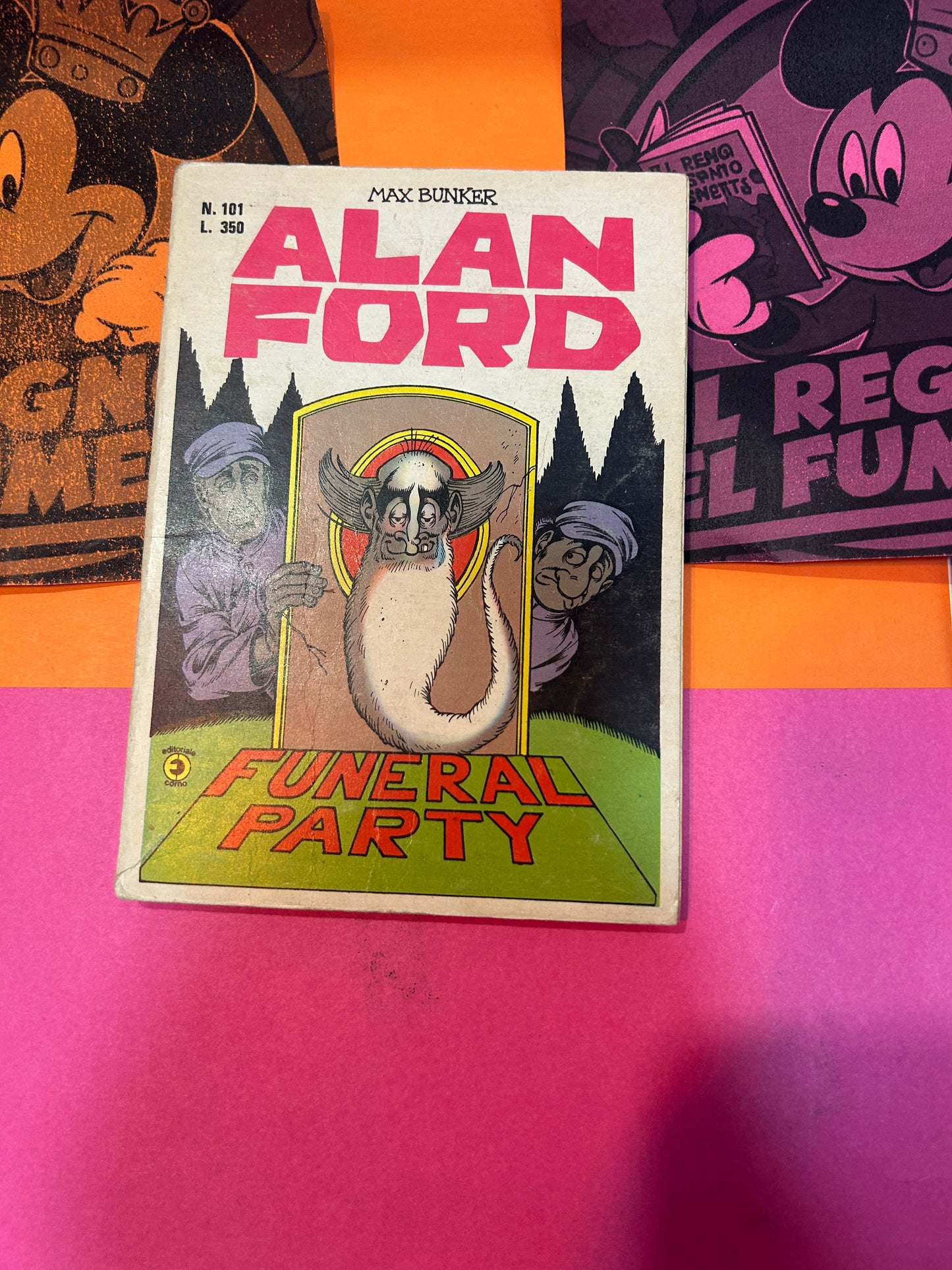 alan ford 101 edizione corno