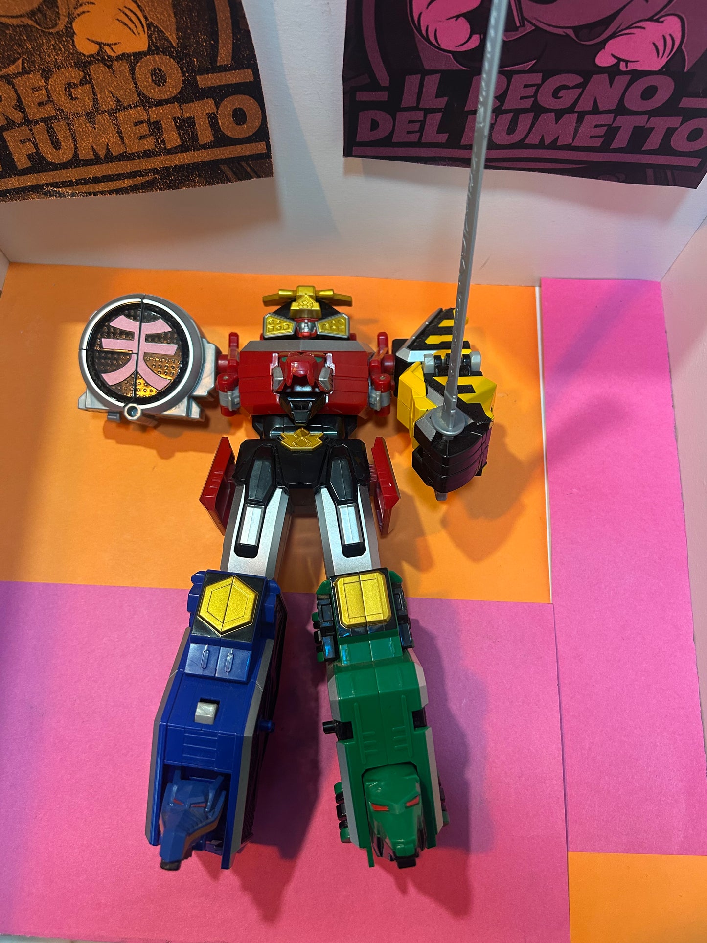 MEGAZORD SERIE POWER RANGER BANDAI ANNI 2008