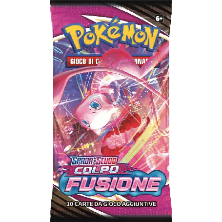 Carte Pokémon - Spada e Scudo: Colpo Fusione (Busta 10 Carte)