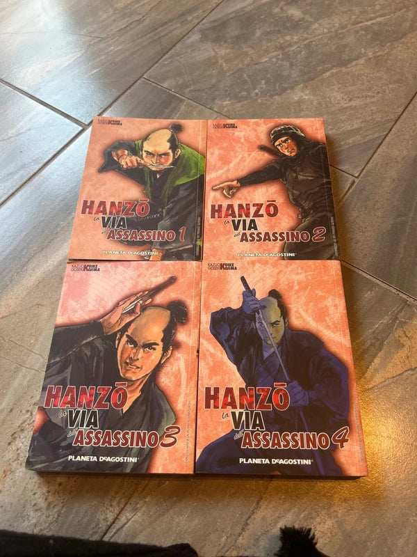 Hanzo la via dell' assassino da 1 a 4 COMPLETA