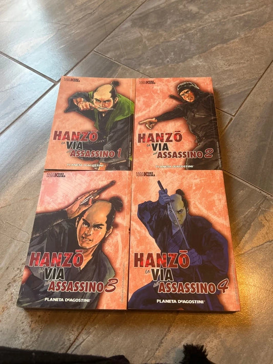 Hanzo la via dell' assassino da 1 a 4 COMPLETA