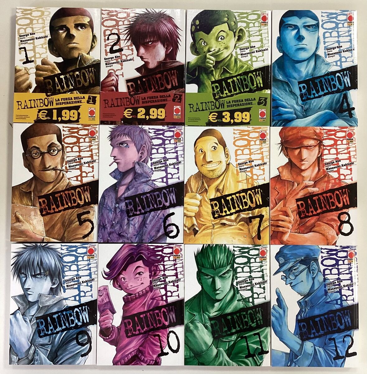 RAINBOW 1/22 di George Abe SERIE COMPLETA - Planet Manga