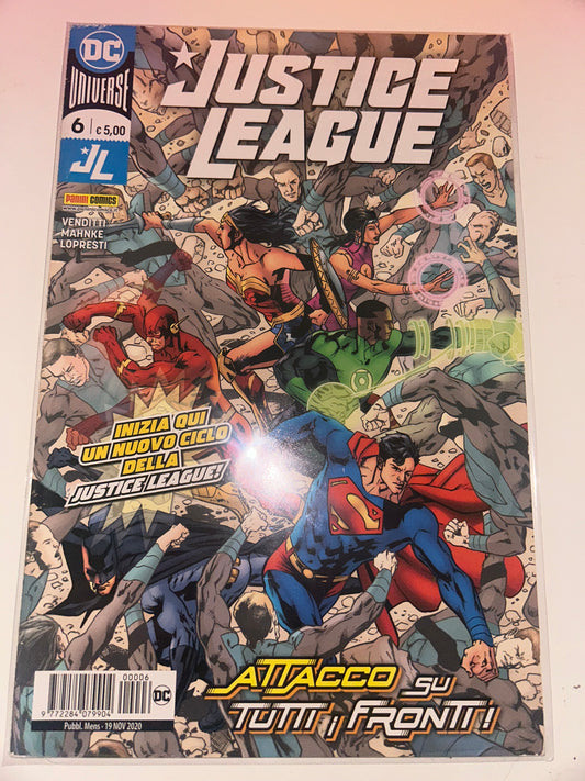 JUSTICE LEAGUE ATTACCO SU TUTT FRONIT! N 6