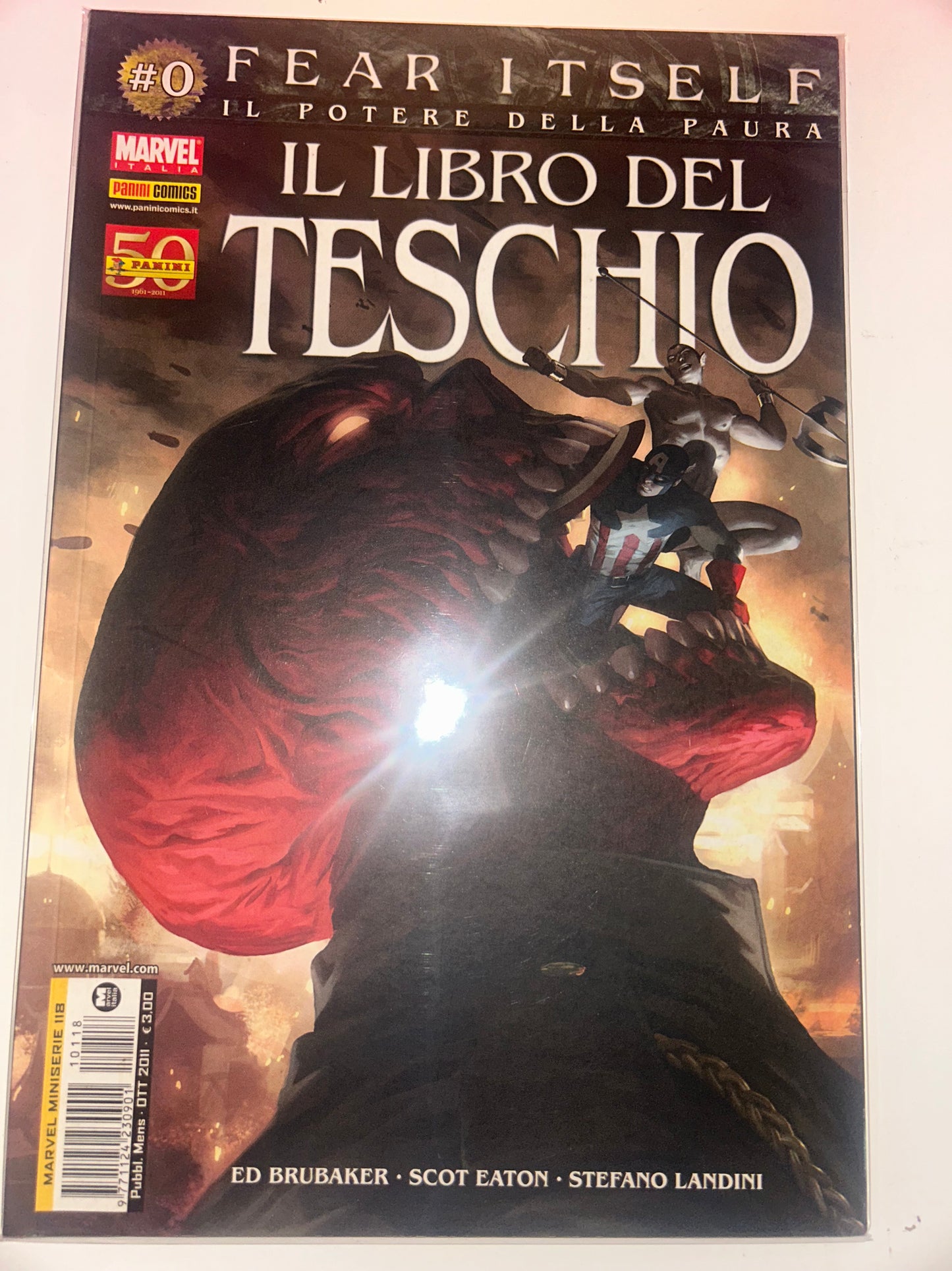 0FEAR ITSELF iL POTERE DELLA PAURA il LIBRO DEL TESCHIO
