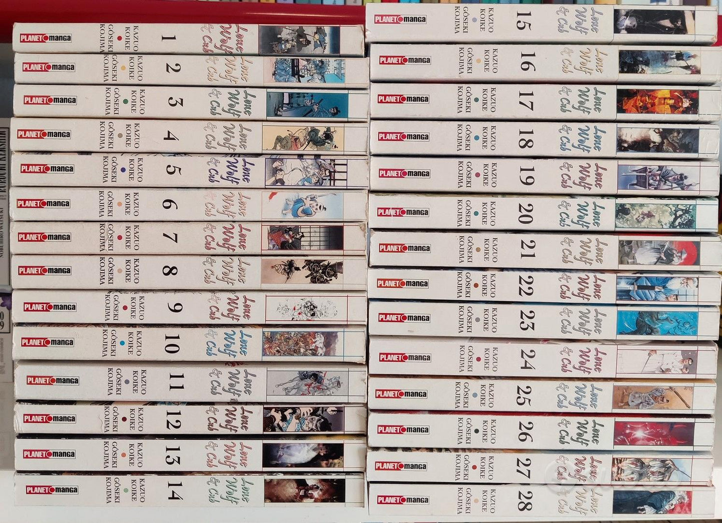 Lone Wolf and Cub serie completa 1-28