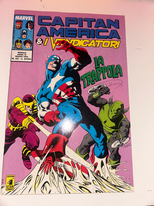 CAPITAN AMERICA &INDICATORI N. 62
