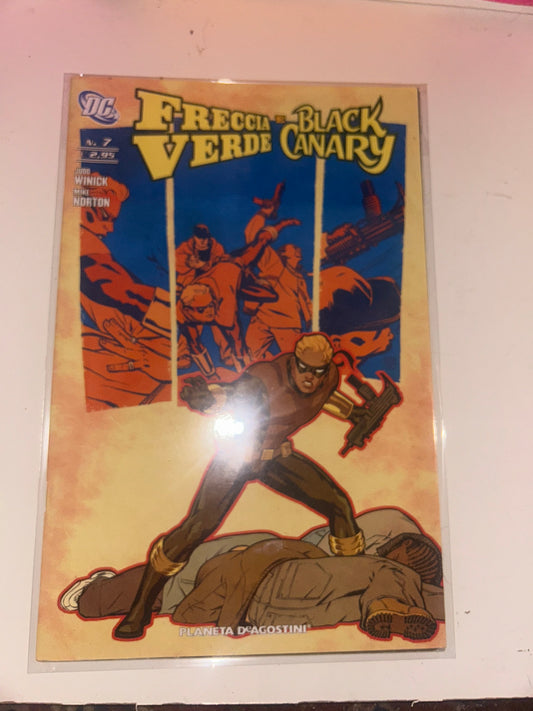 FRECCIA BLACK VERDE CANARY N. 7