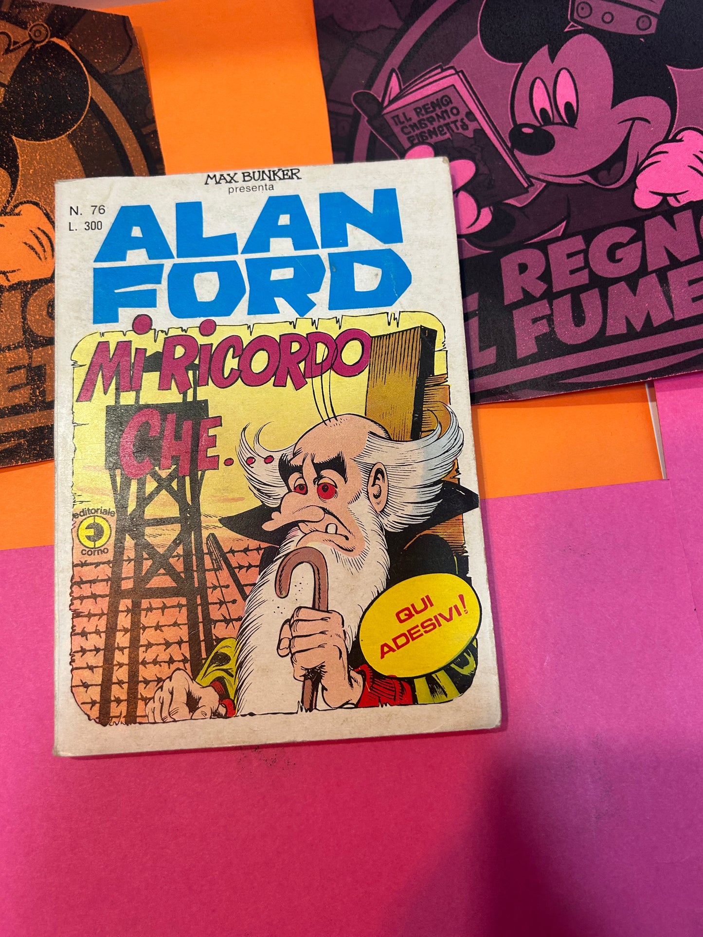 alan ford n76 edizione corno