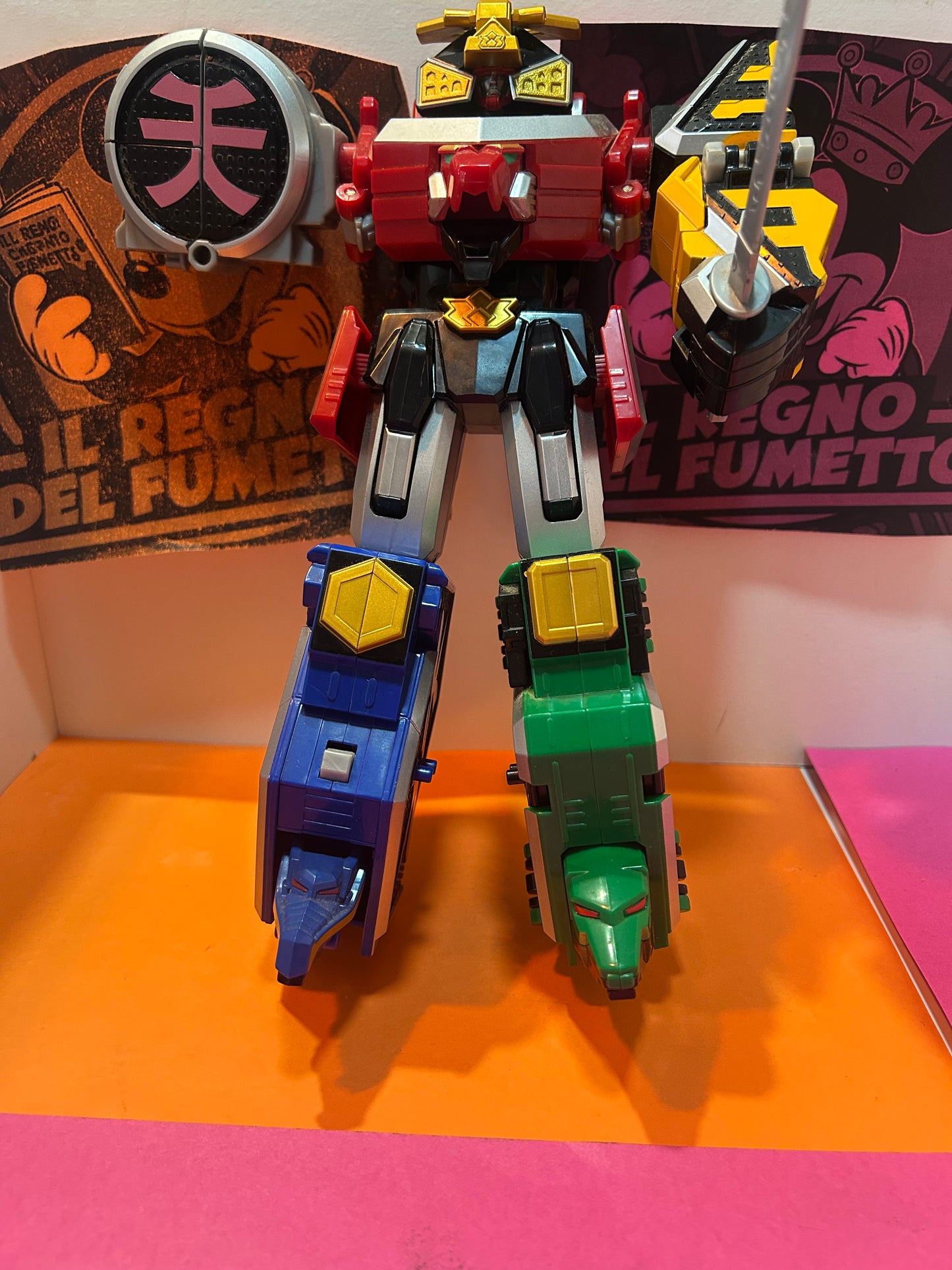MEGAZORD SERIE POWER RANGER BANDAI ANNI 2008