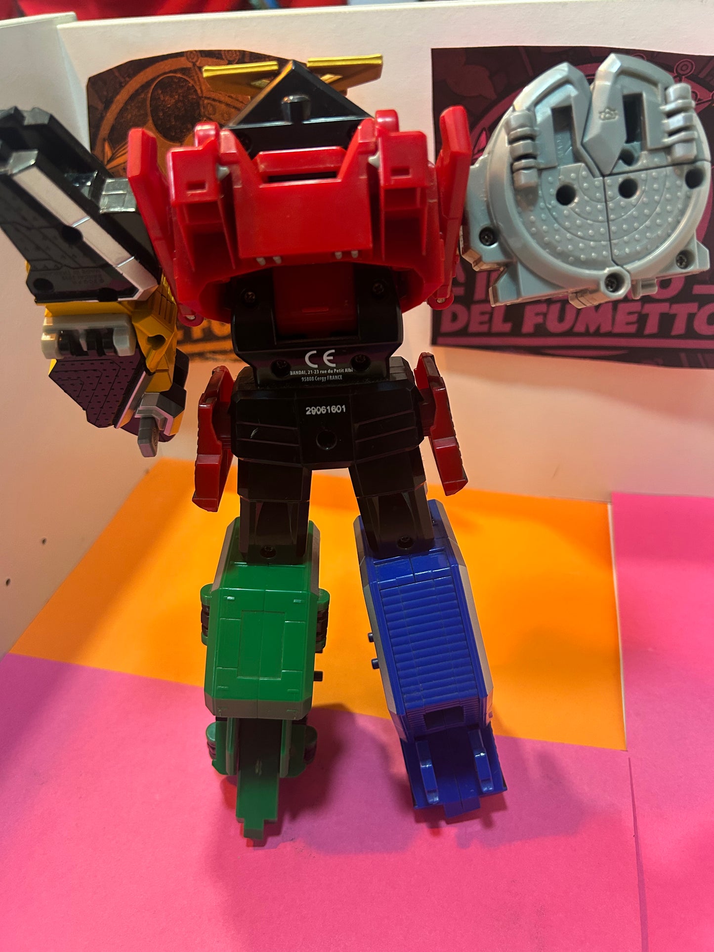 MEGAZORD SERIE POWER RANGER BANDAI ANNI 2008