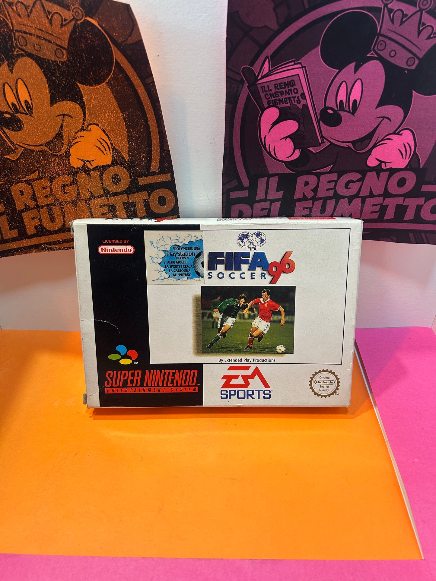FIFA 96 super nintendo raro