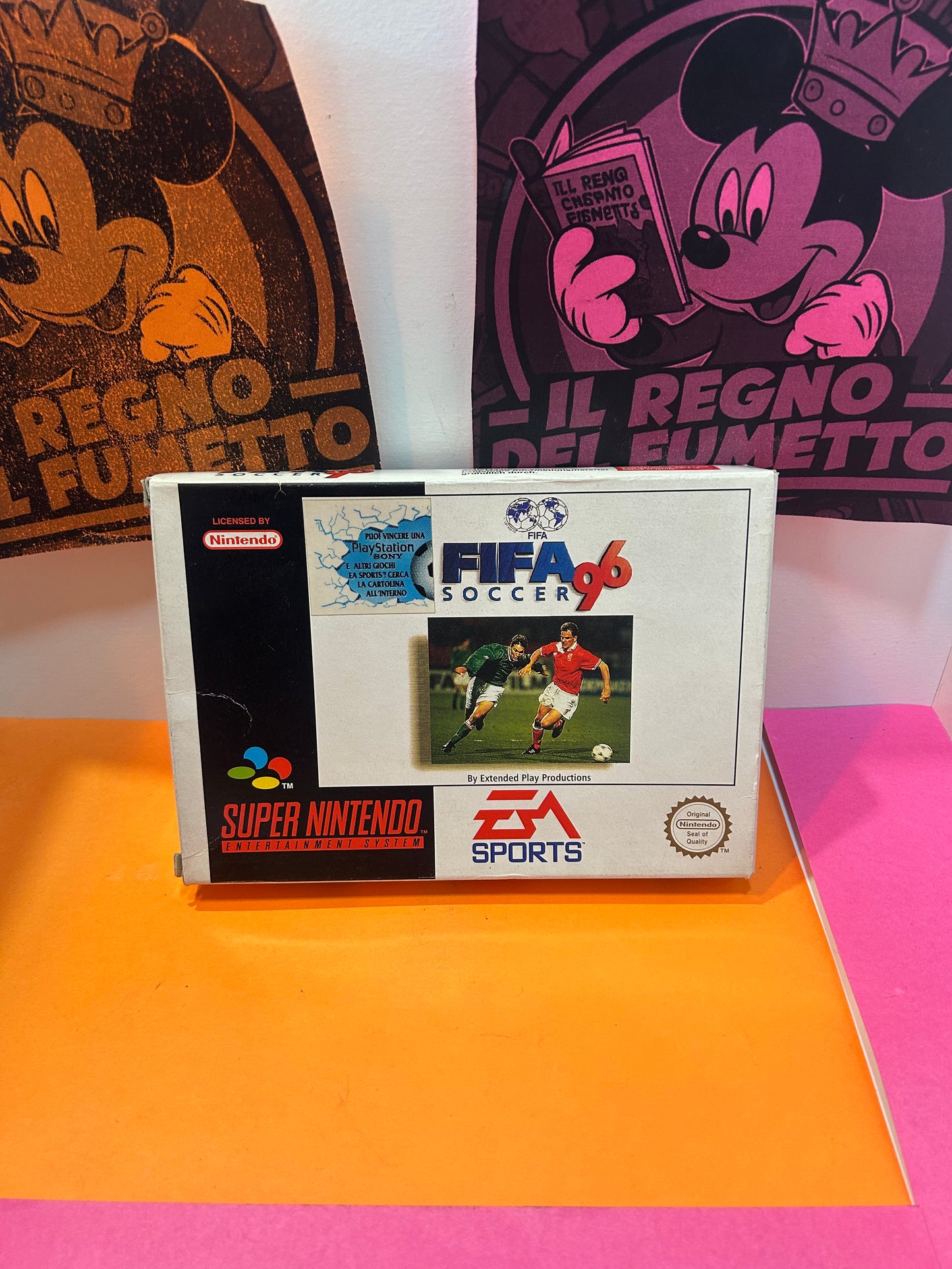 FIFA 96 super nintendo raro