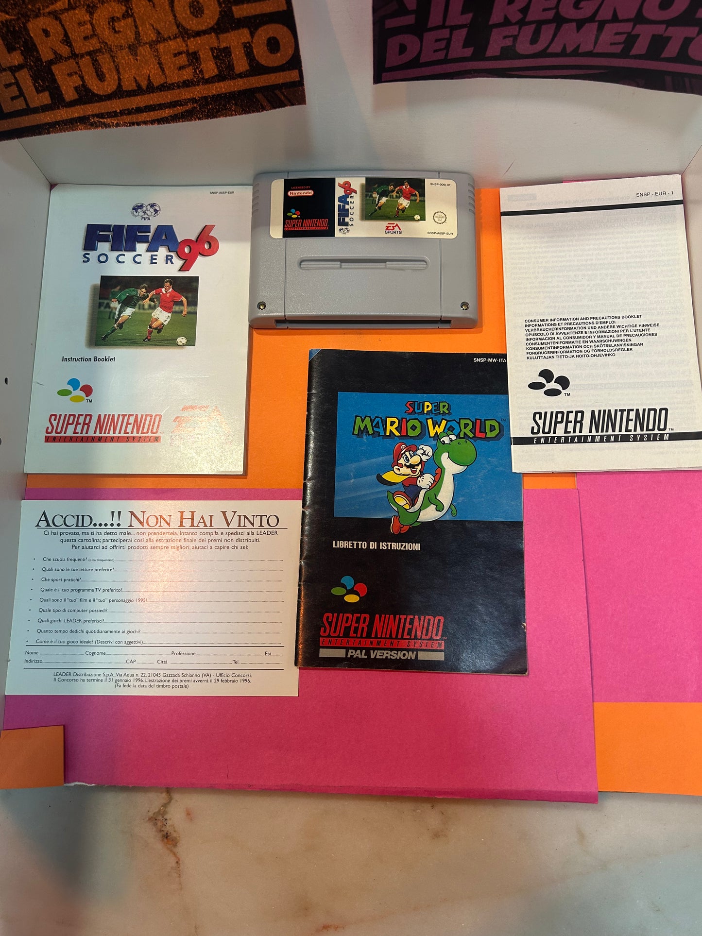 FIFA 96 super nintendo raro