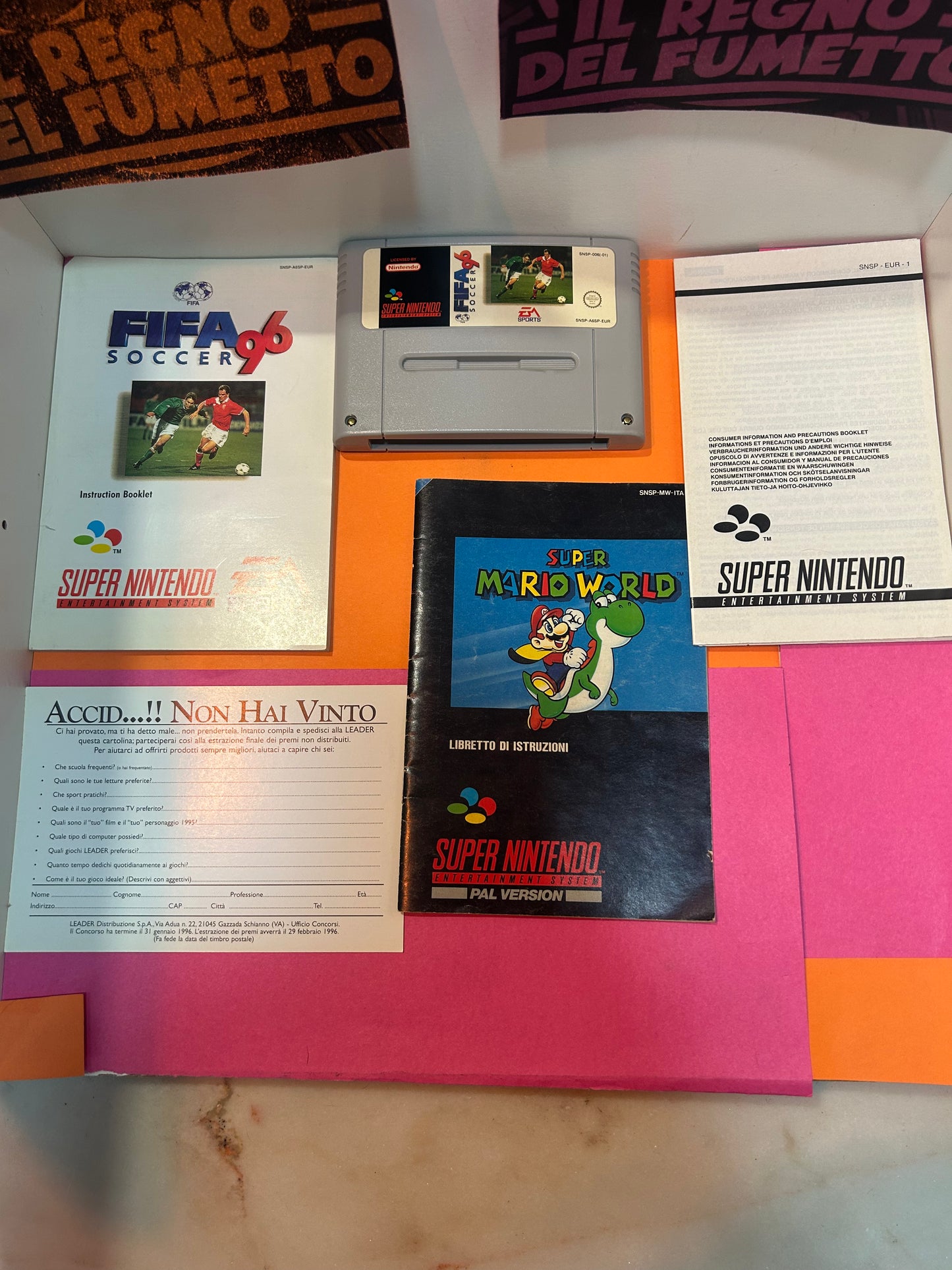 FIFA 96 super nintendo raro