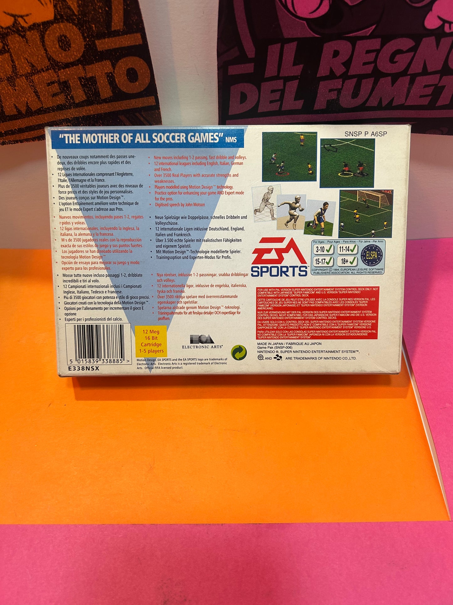 FIFA 96 super nintendo raro