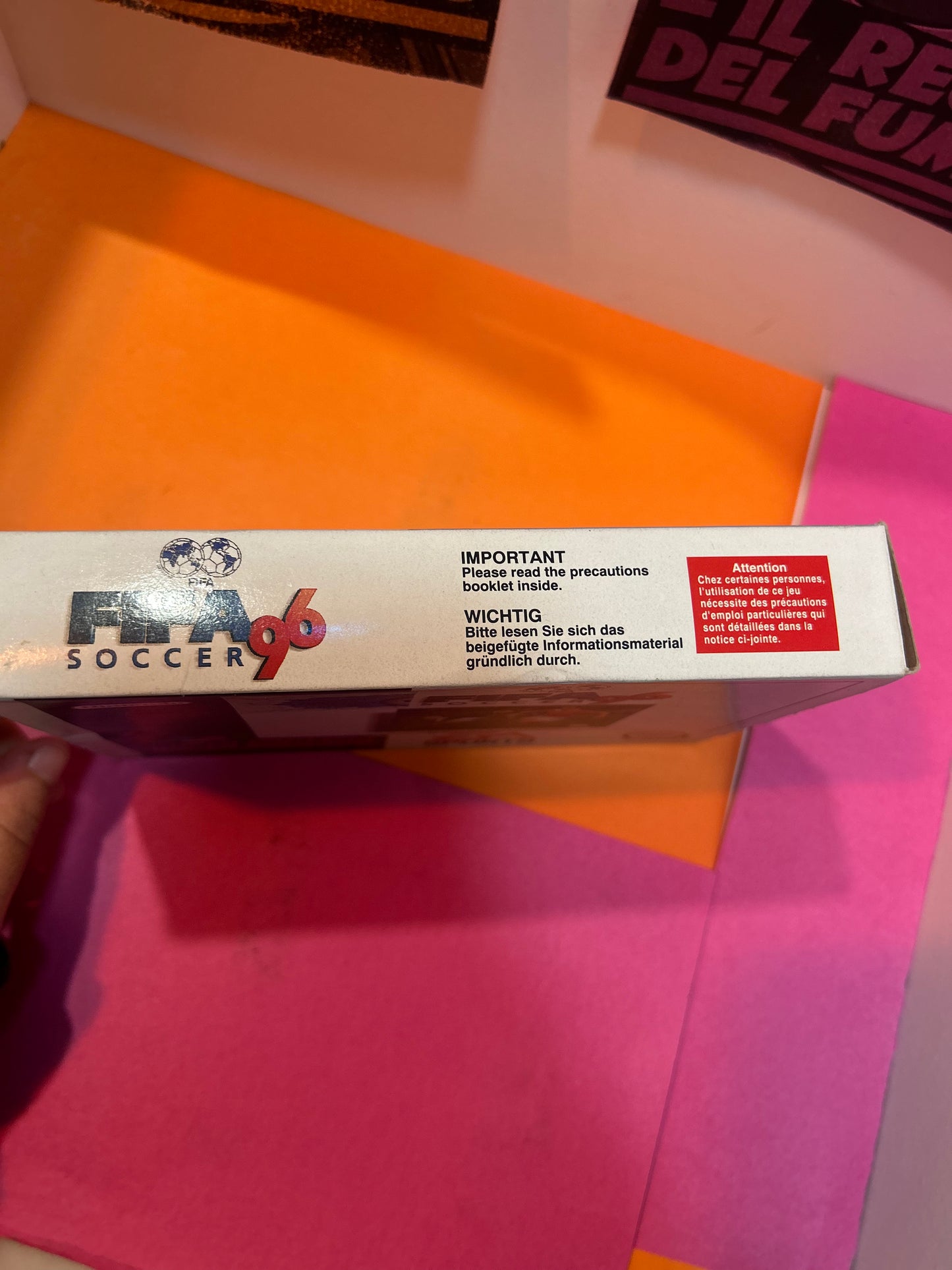 FIFA 96 super nintendo raro