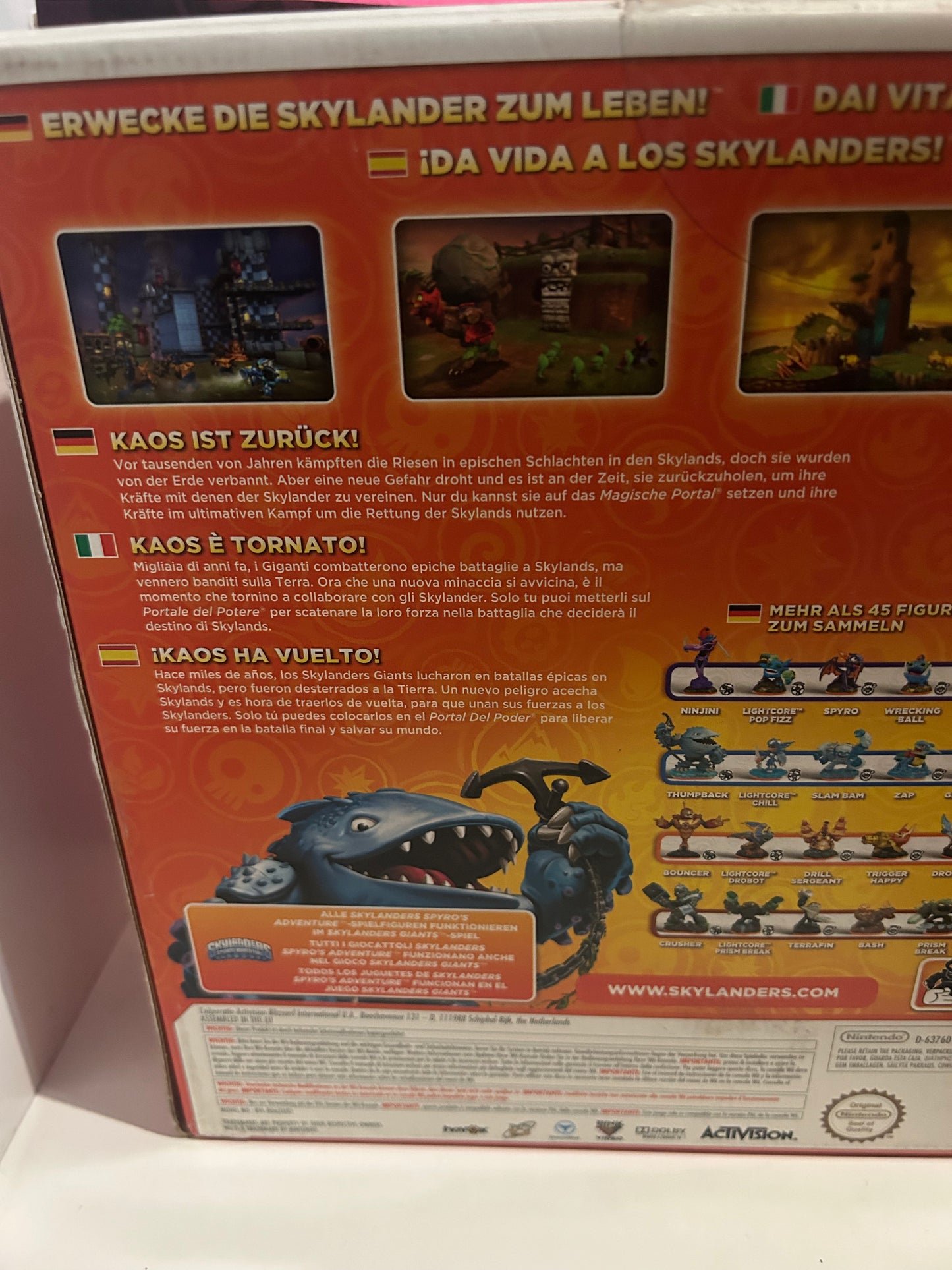 Nintendo Skylanders giants Booster Pack Per Nintendo Wii