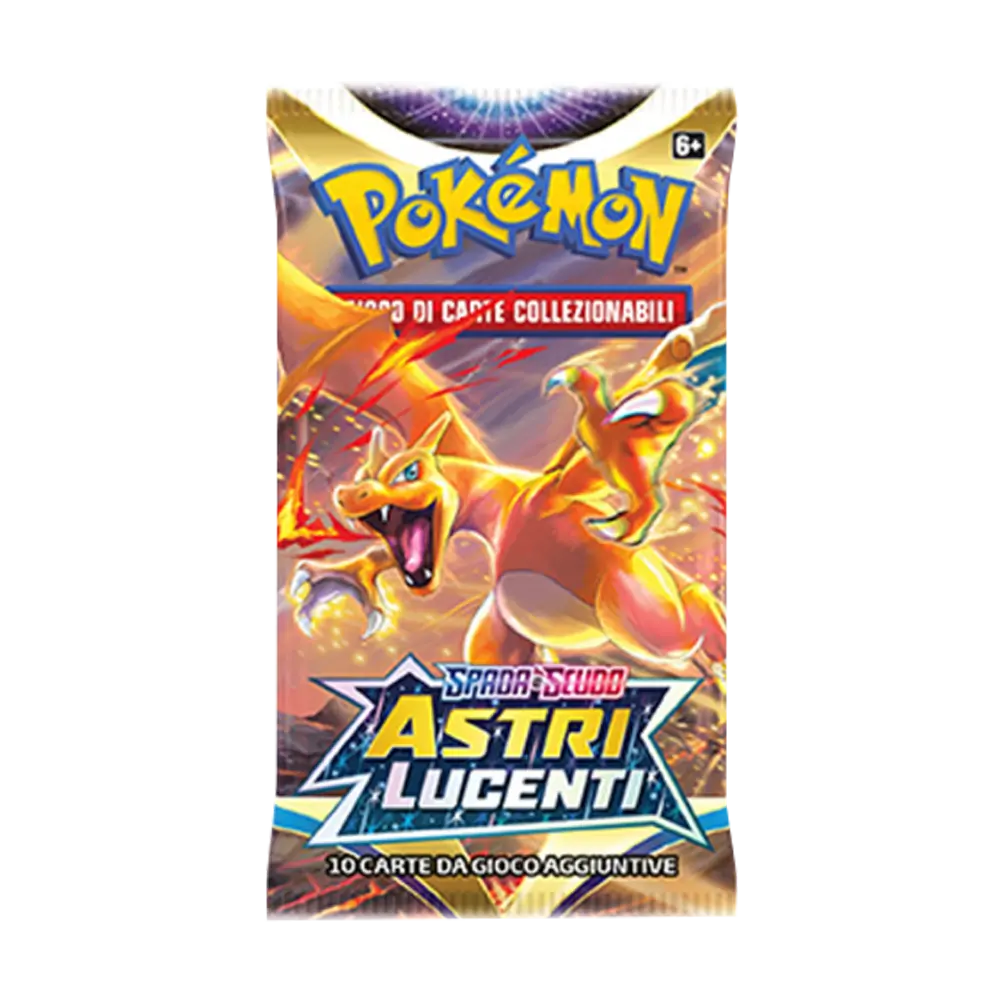 Astri Lucenti Bustina Singola Spada e Scudo 10 carte TCG Pokémon (IT)