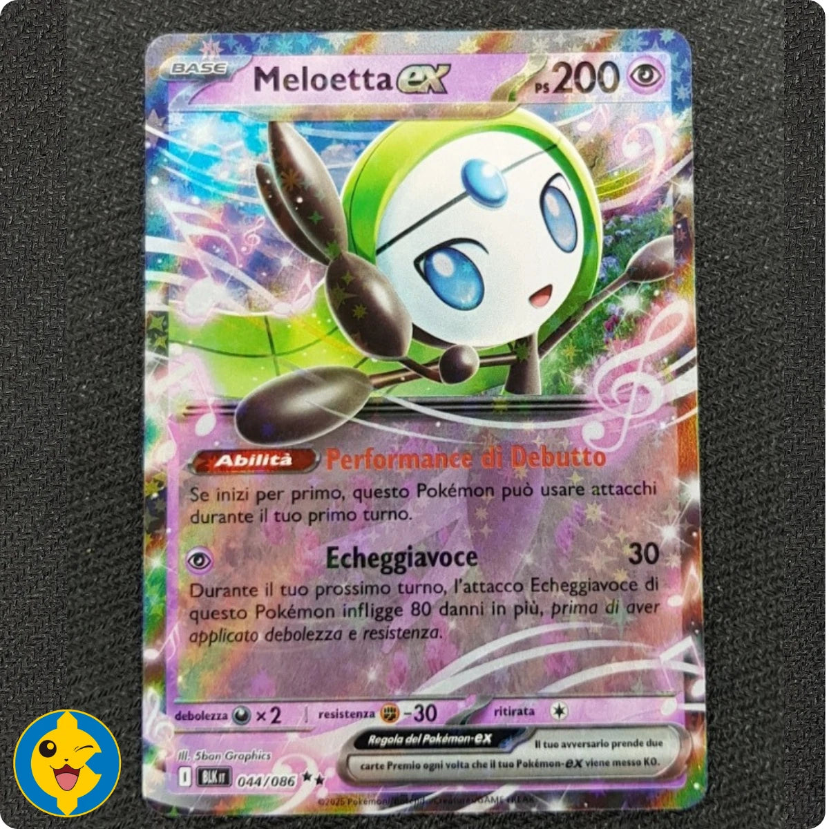 Meloetta ex (BLK 044)