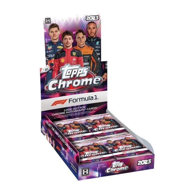 2023 Topps Chrome Formula 1 – Box da 20 Bustine da 4 carte