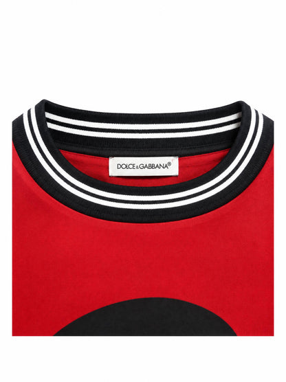 Dolce & Gabbana T-shirt Bambino Mister Pig 2019 – Rossa