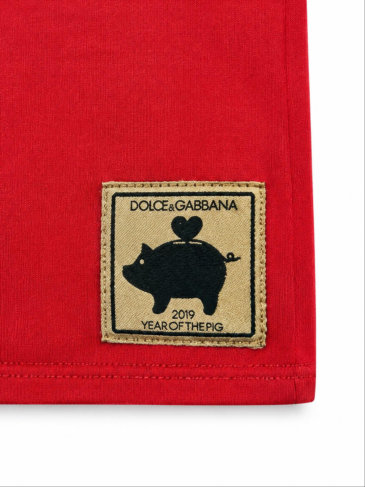 Dolce & Gabbana T-shirt Bambino Mister Pig 2019 – Rossa